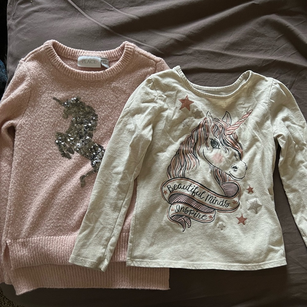 5/6 Unicorn Top Set 🧡5 for $25🧡